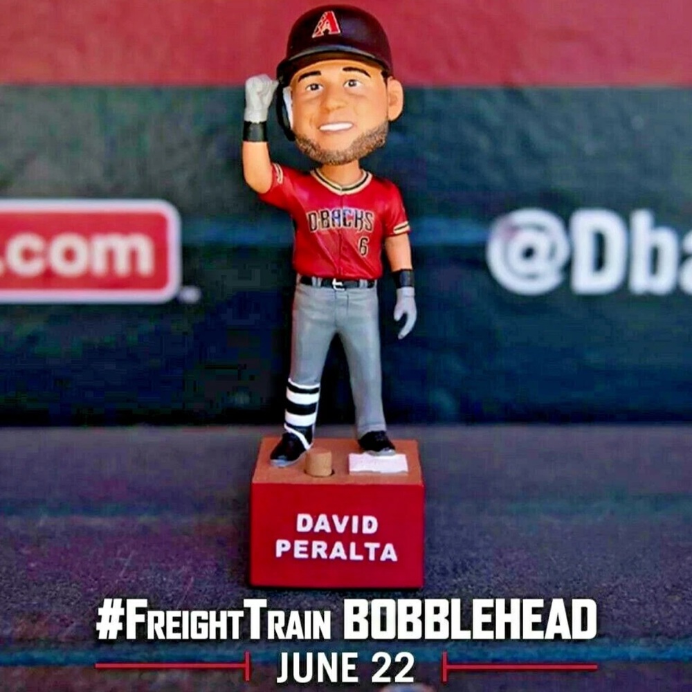 David Peralta Freight Train Bobblehead